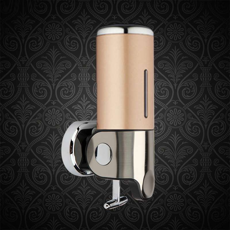 Dual Hotel Shower Manual Dispenser Wall Mounted Washing Liquid Shampoo Soap Bottle, Capacity: 1000ml