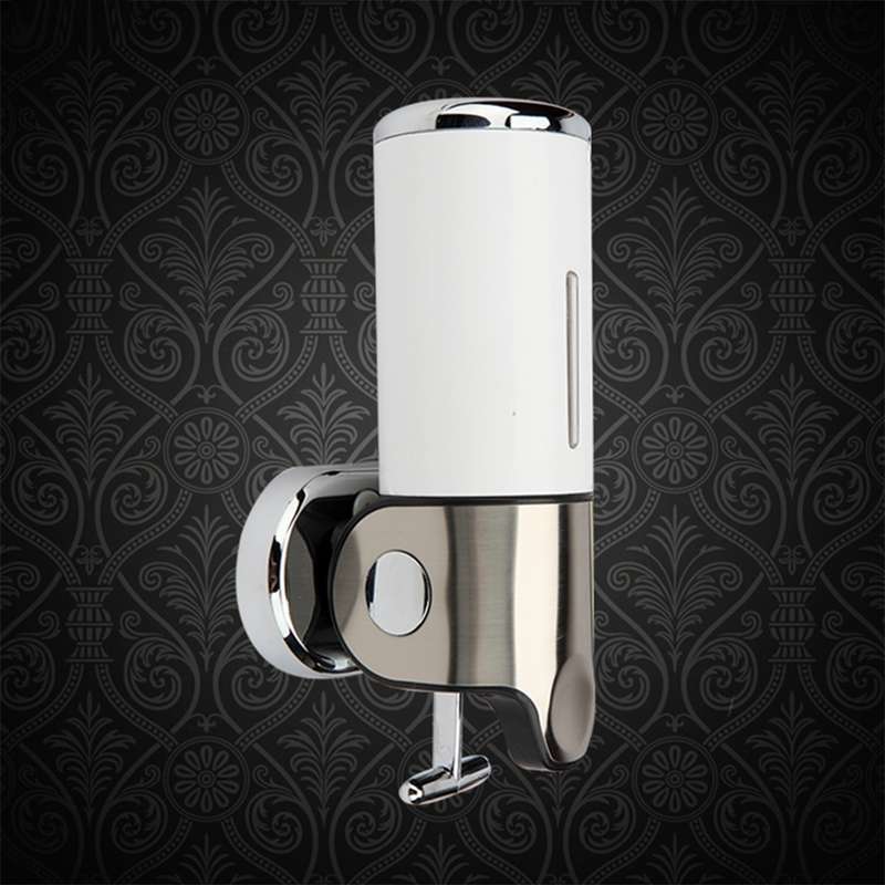 Dual Hotel Shower Manual Dispenser Wall Mounted Washing Liquid Shampoo Soap Bottle, Capacity: 1000ml