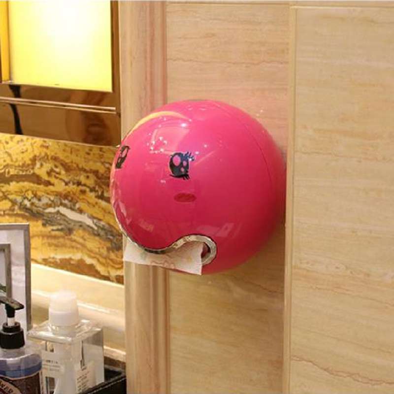 Creative Tryitgo Expressions Pattern Bathroom Waterproof Toilet Paper Tray Tissue Holder, Size: 16.5