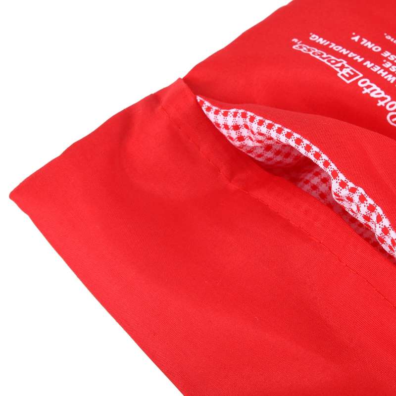 Washable Reusable Microwave Potato Cooker Bag (Cooks Up to 4 Potatoes At The Same Time), Size: 26.7*