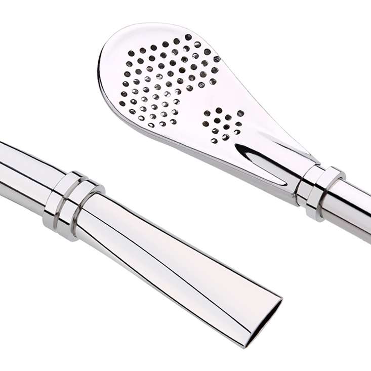 Stainless Steel Tea Leaf Filtered Drinking Straw Herb Tea Filter Tea Strainer Juice Cafe Coffee Stir