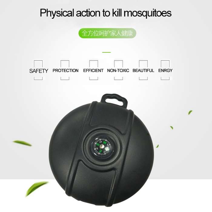 Q3 Outdoor Portable Solar Pest Control Insect Bugs Ultrasonic Mosquito Repellent Repeller Killer wit