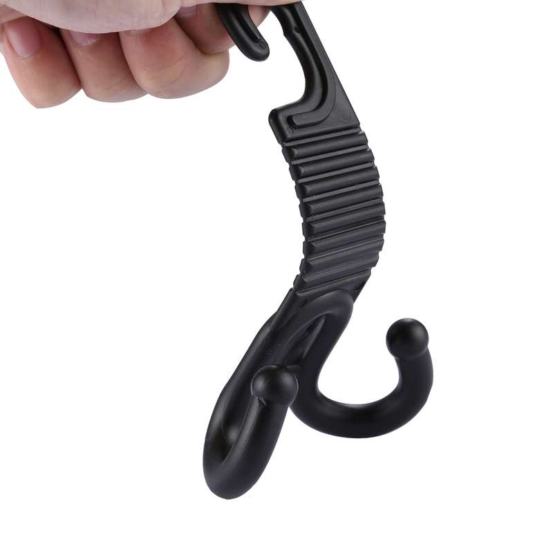 2 PCS Young Player Claw Shape Durable Car Seat Back Hook Trunk Bag Hanger Holder Auto Headrest Lugga