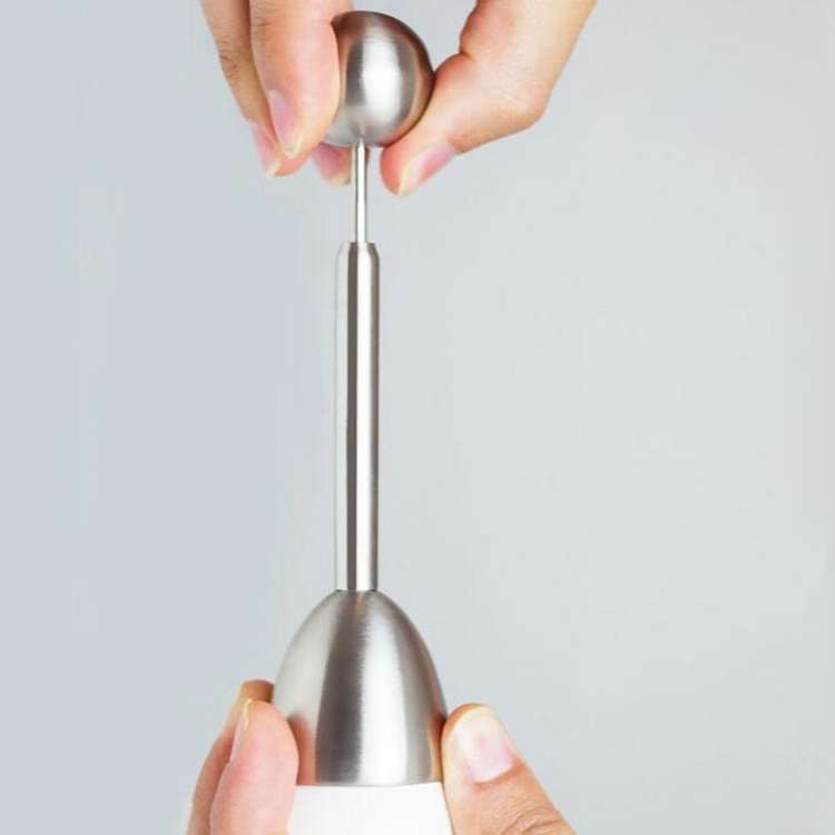 Kitchen Tools Stainless Steel Egg Scissors Opener, Size: 4.5*14.5cm