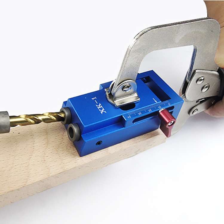 XK-1 A Aluminum Alloy Woodworking Oblique Hole Locator Woodworking Punch Tool
