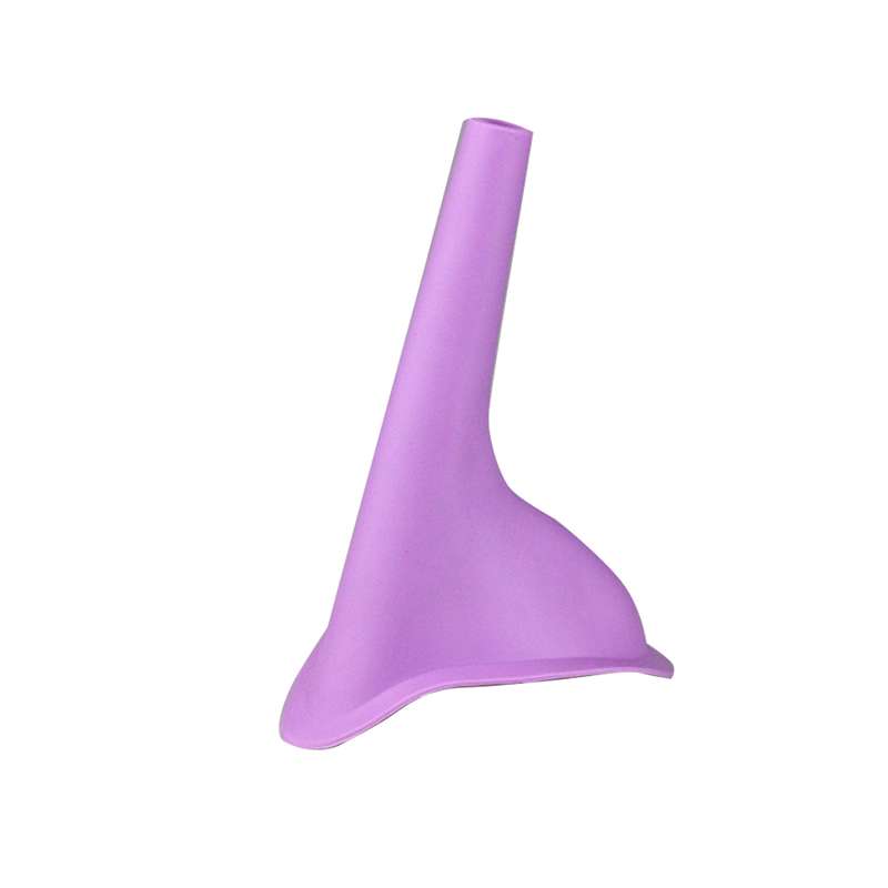 Portable Female Women Urinal Urination Toilet Silicone Urine Pee Device Funnel Camping Travel, Rando