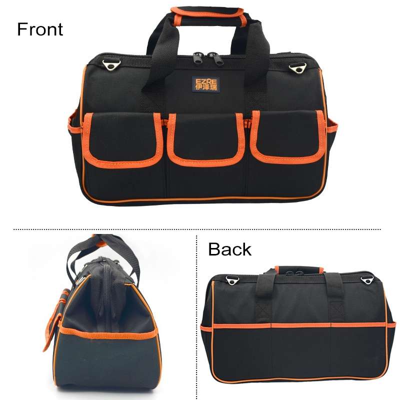 EZRE Multi-function Oxford Cloth Electrician Belt Pouch Maintenance Tools Handbag Shoulder Bag Conve