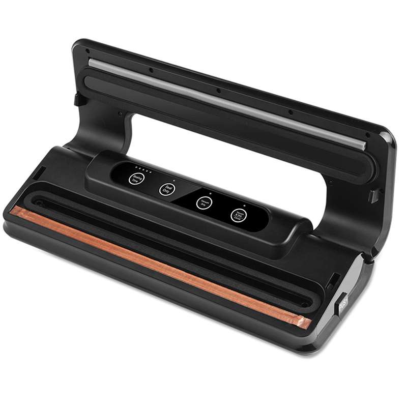 Automatic Vacuum Sealer for Household Food Preservation, with Food Grade Vacuum Bags, US Plug