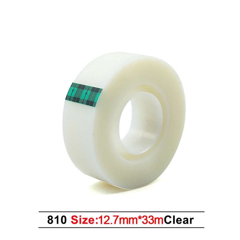 Scotch 810 Magic Invisible Tape Transparent Writing Repair Traceless Copying Tape, Size: 33m x 19mm
