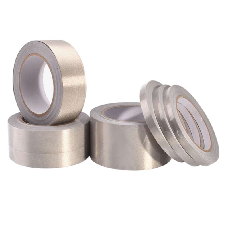 Plain Weave Double-sided Conductive Cloth Adhesive Cloth Single Sided Adhesive EMI Shielding Button