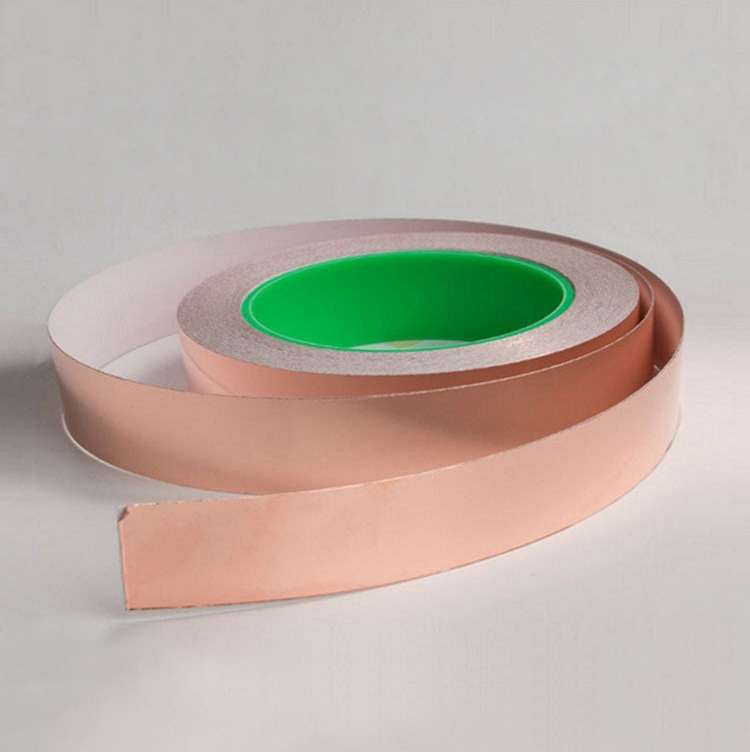Pure Copper Double-sided Conductive Copper Foil Tape Signal Masking Tape, Size: 20m x 10mm