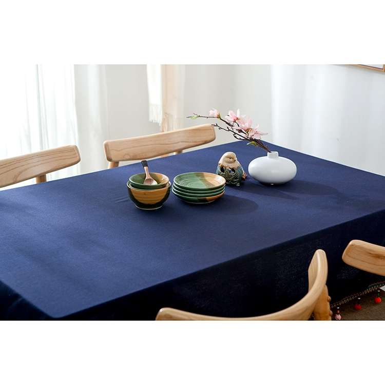 New Fashion European Ethnic Style Colorful Ball Tassel Cotton Tablecloth, Size:140x300cm