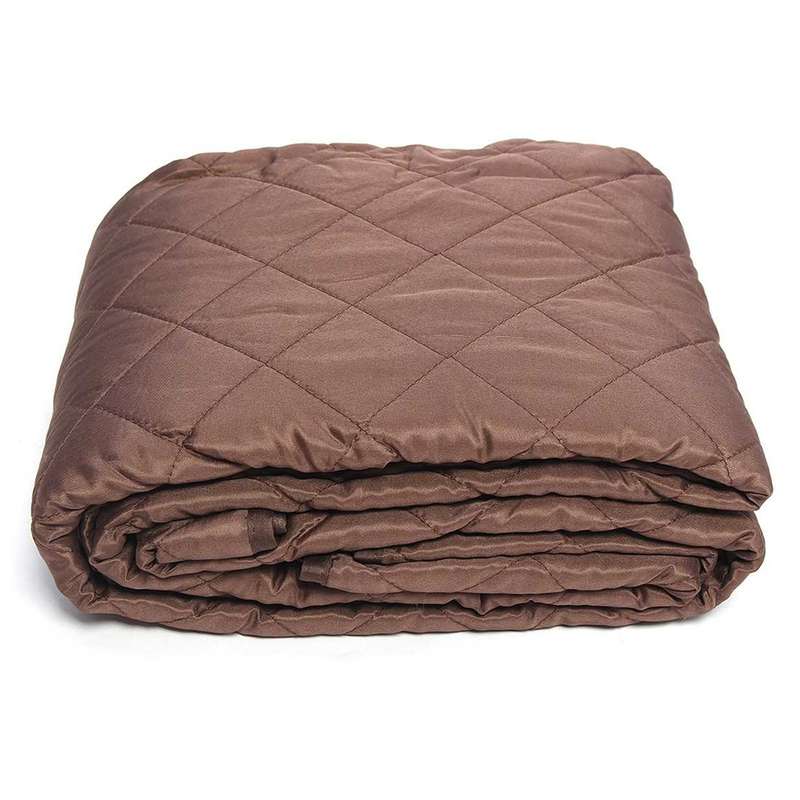 Waterproof Wear-resistant Pet Sofa Cushion,Double Mat, Size: 174x235cm(Brown)