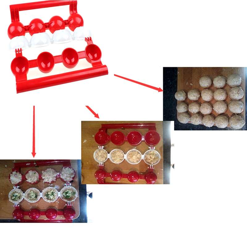 Useful Newbie Meatballs Fish Balls Kitchen Homemade Stuffed Meatballs Maker Home Cooking Tools