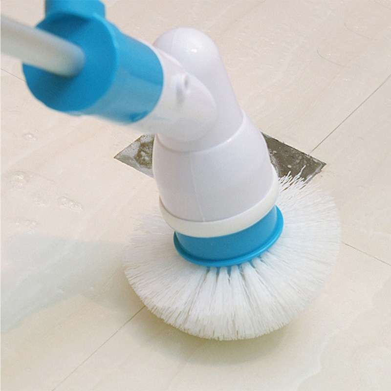 Multi-function Tub and Tile Scrubber Cordless Power Spin Scrubber Power Cleaning Brush Set for Bathr