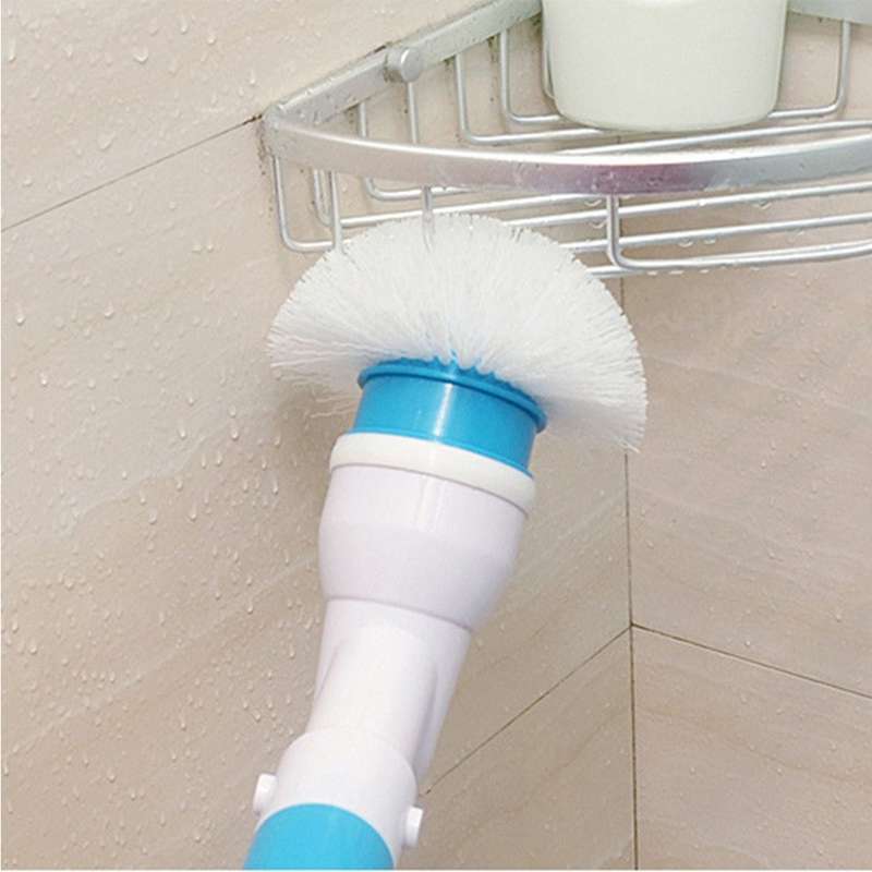 Multi-function Tub and Tile Scrubber Cordless Power Spin Scrubber Power Cleaning Brush Set for Bathr