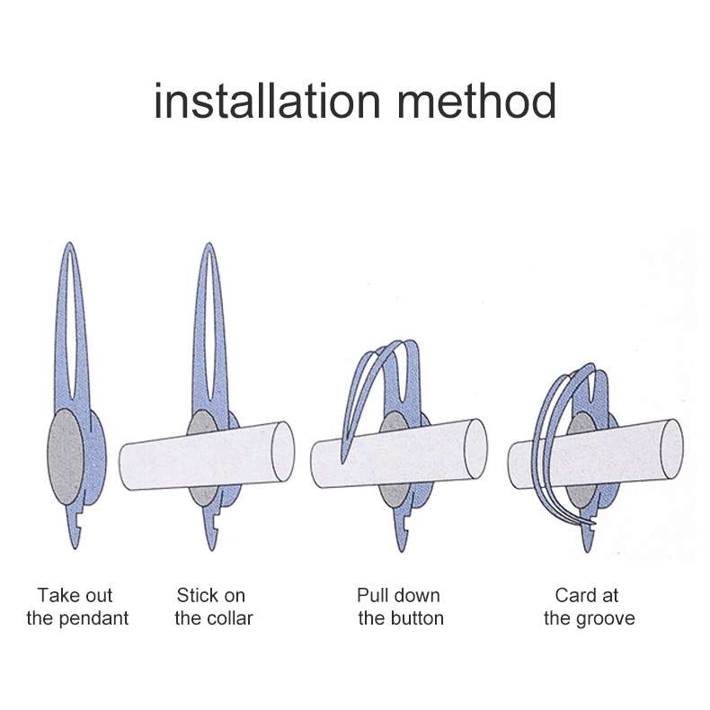 Universal Car Decoration Extensile Aerial Clip Side Car Modified To Remove Static Electricity Aerial