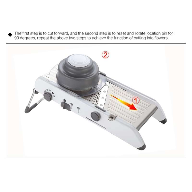 CZ-01 Multifunctional Household Stainless Steel Manual Vegetable Cutting Machine Carrot Potato Grate