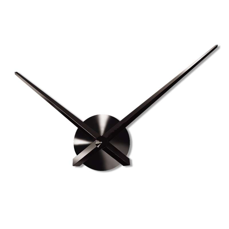 Creative DIY Stainless Steel Wall Clock Home Office Decoration (Silver)