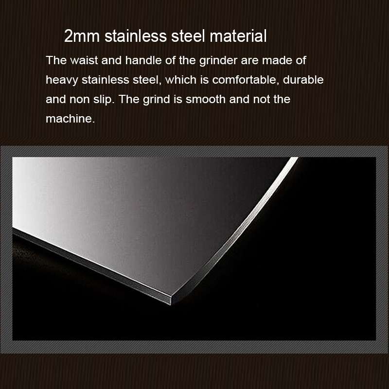Portable Conical Burr Mill Manual Spice Herbs Hand Grinding Machine Coffee Grinder, Capacity: 36g