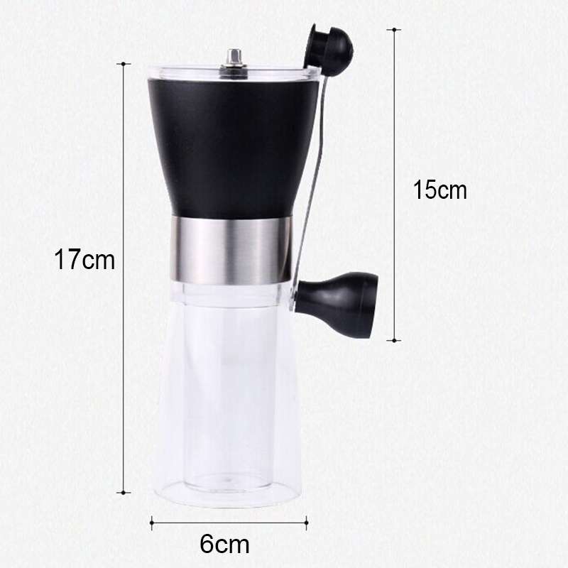 Portable Conical Burr Mill Manual Spice Herbs Hand Grinding Machine Coffee Grinder, Capacity: 36g