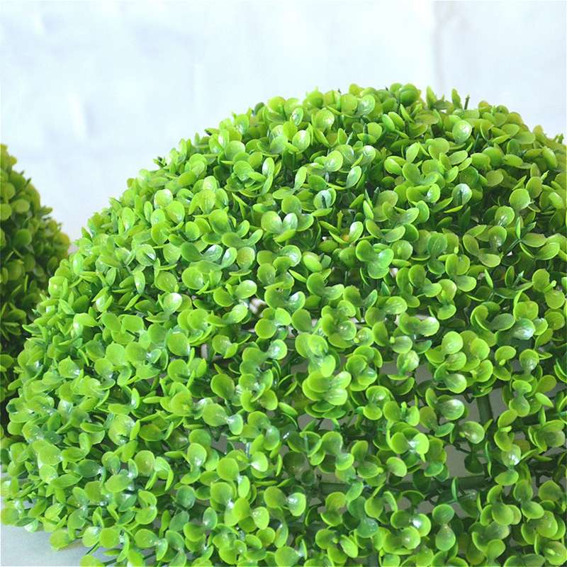 Artificial Aglaia Odorata Plant Ball Topiary Wedding Event Home Outdoor Decoration Hanging Ornament,