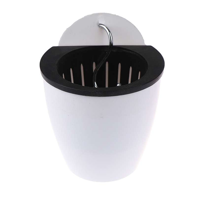 Self-Watering Planter Grow Plants Lazy Flower Pots Wall-hanging Round Resin Plastic Flower Pots, Siz