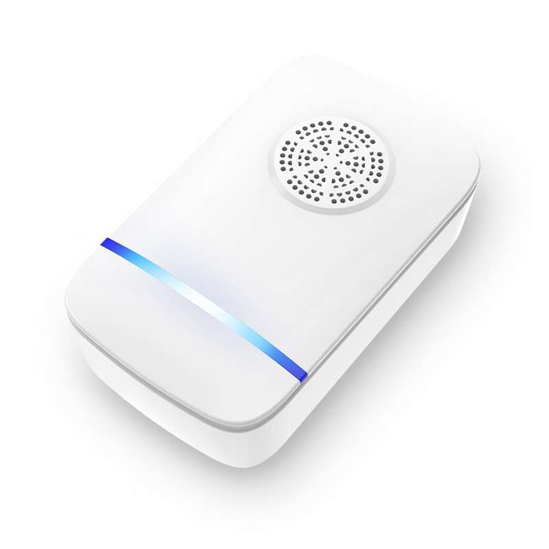 Electronic Ultrasonic Anti Mosquito Rat Insect Pest Repeller with Light, AC 110-220V