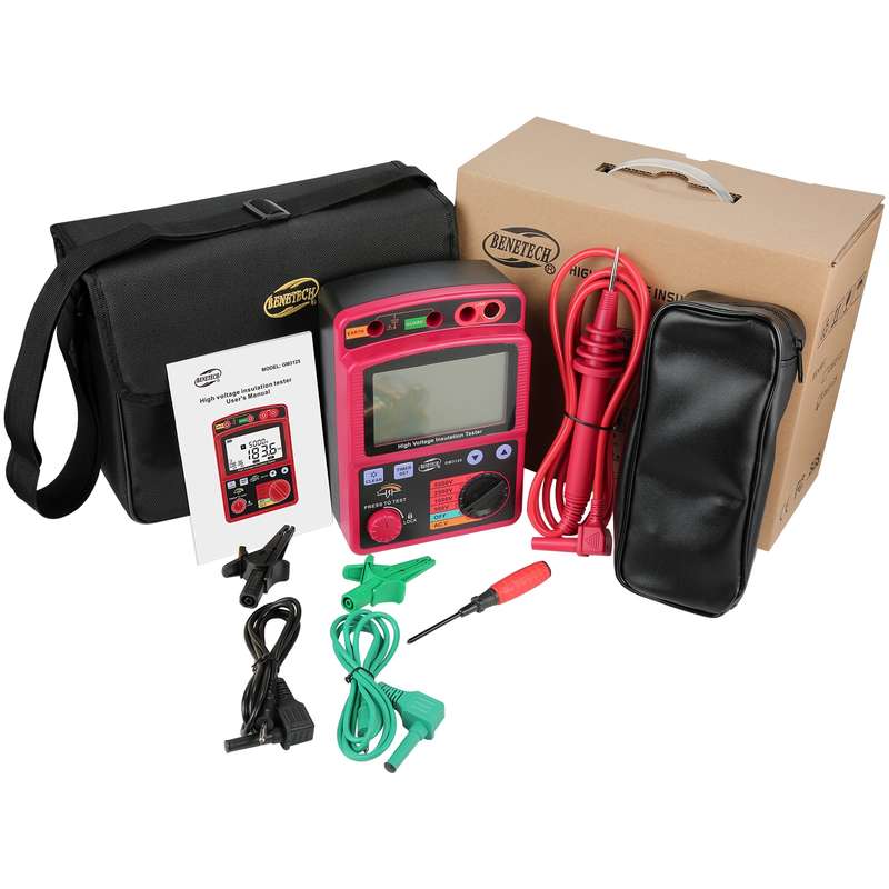 BENETECH GM3125 High Voltage Insulation Tester Resistance Tester