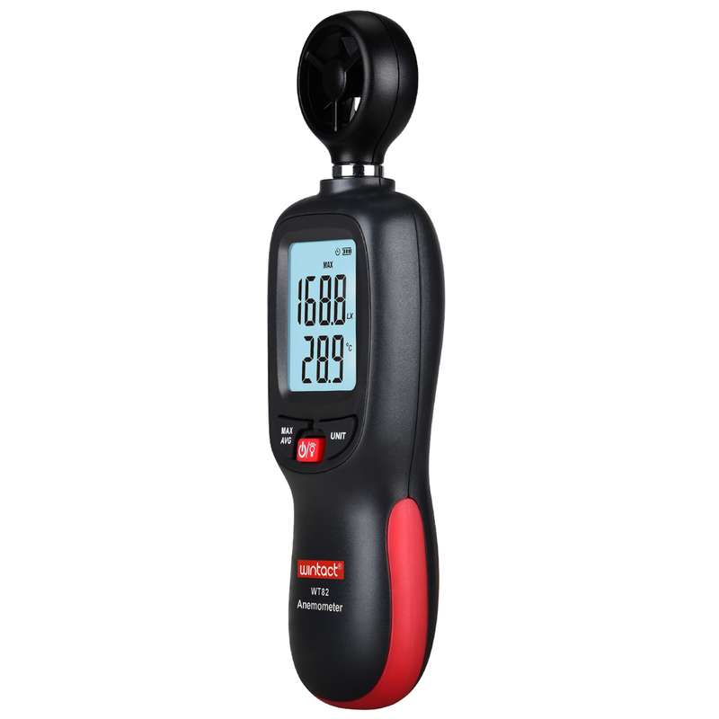 Wintact WT82B Bluetooth Wind Anemometer Data Logger Air Velocity Meter