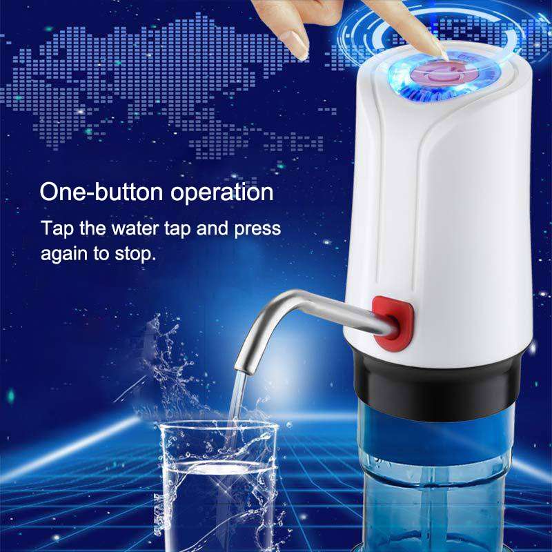 A1 Bottled Water Electric Water Absorber Water Dispenser Automatic Pump (White)