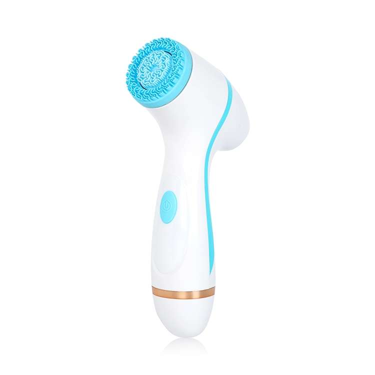 CNaier AE-868 Battery-powered Silicone Ultrasonic Vibration Face Skin Care Electric Facial Cleanser