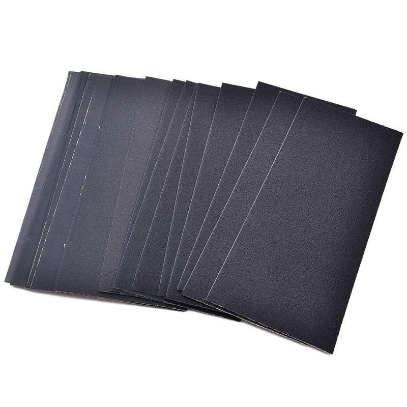 28 PCS LANHU Grit 120-3000 Wet And Dry Polishing Grinding SandpaperSize: 22.9 x 9.1cm