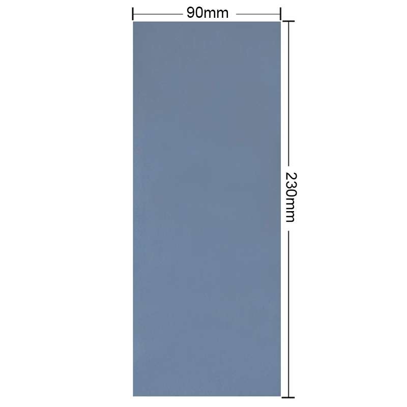 10pcs Grit 1000 Wet And Dry Polishing Grinding SandpaperSize: 23 x 9cm (Blue)