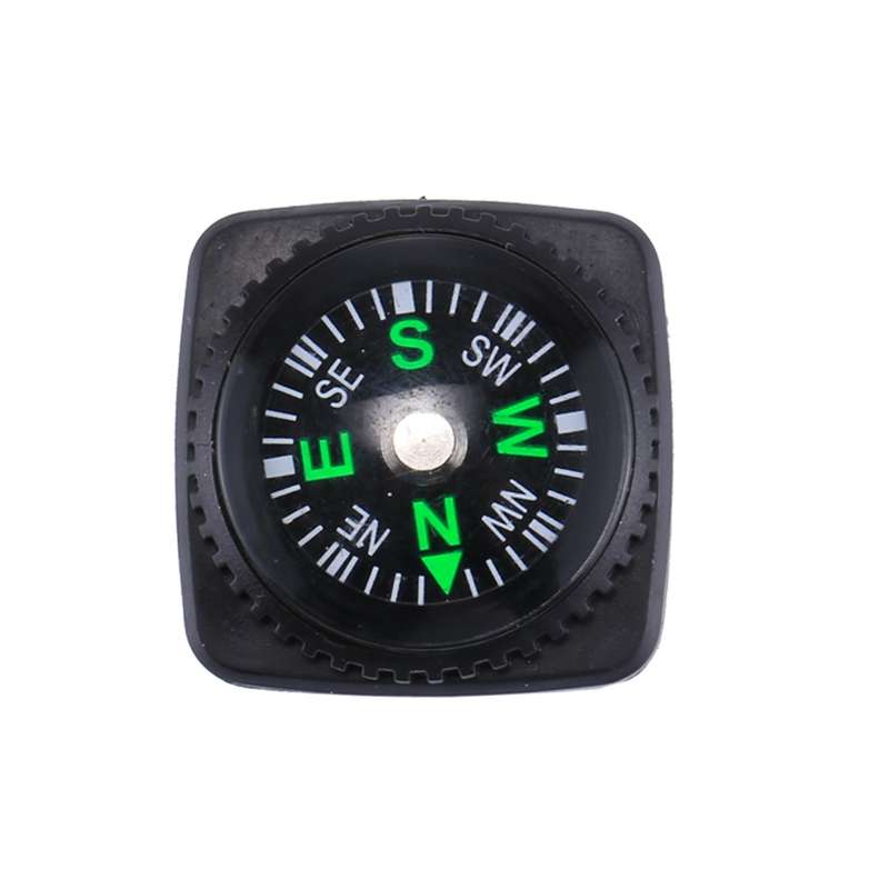 10 PCS 20mm Outdoor Sports Camping Hiking Pointer Guider Plastic Compass Hiker Navigation, Random Co