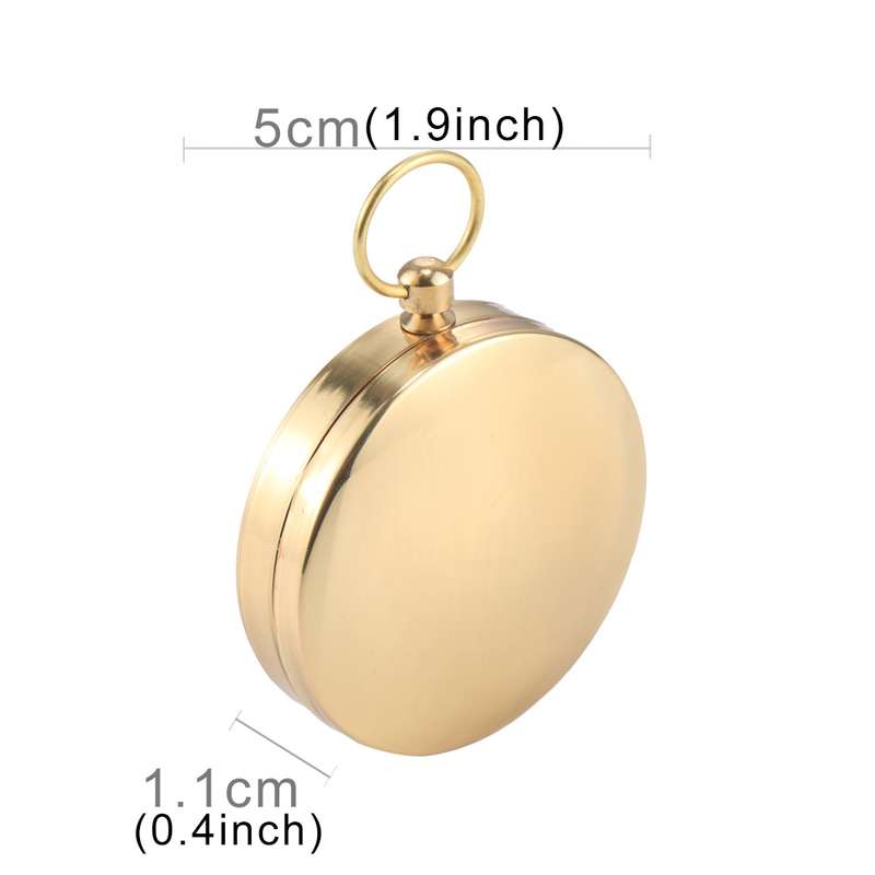 10 PCS 20mm Outdoor Sports Camping Hiking Pointer Guider Plastic Compass Hiker Navigation, Random Co