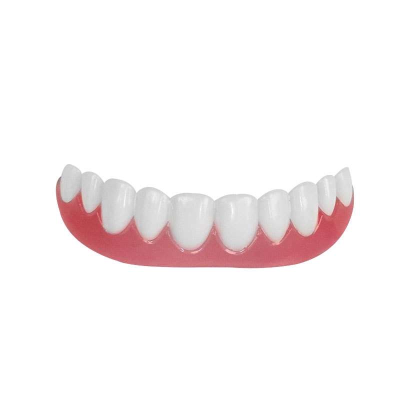 Silicone Whitening Simulation Braces Comfort Fit Flex Curved Teeth Dentures Beauty Tools, Length: 7c