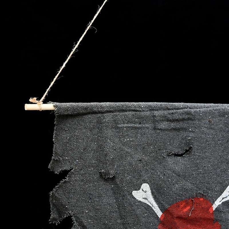 Flying Hanging Ghost Scary Sound and Moving for Halloween Decorations (Black)