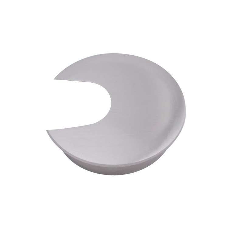 2 PCS Desk Computer Desktop Zinc Alloy Round Threading Box Hole Cover, Hole Diameter: 35mm (Brushed