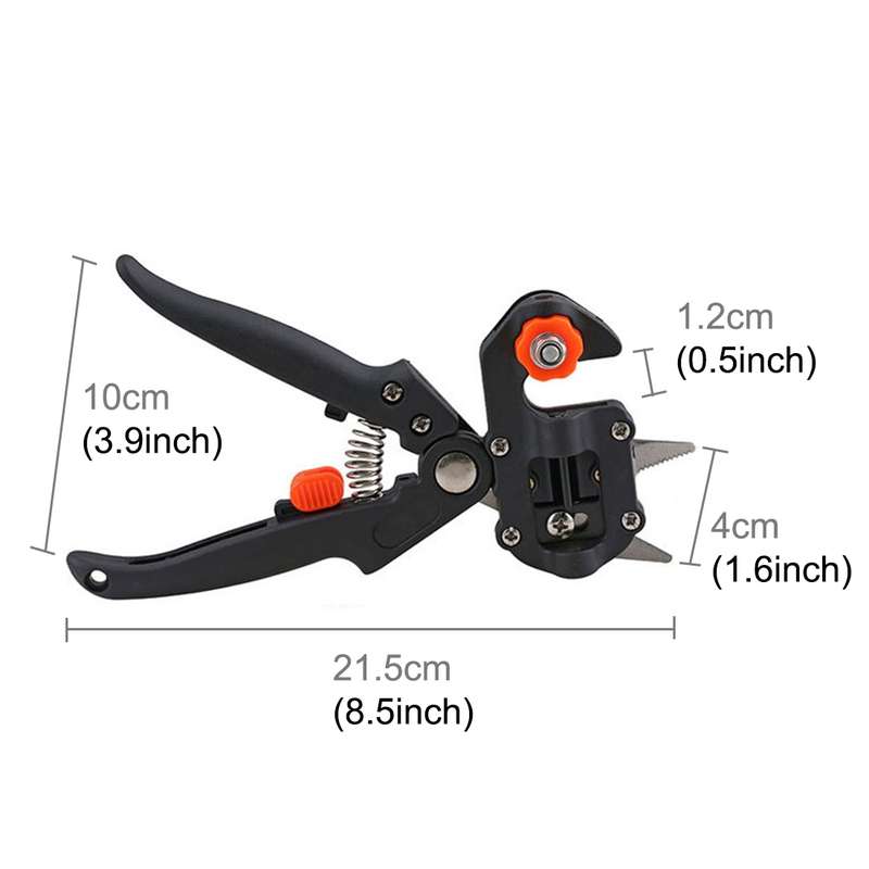 Professional Grafting Tool Set Pruning Scissors Seedling Grafting Machine Grafting Device with Three