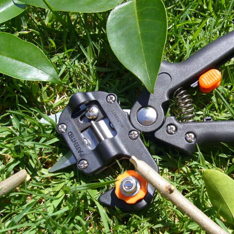 Professional Grafting Tool Set Pruning Scissors Seedling Grafting Machine Grafting Device with Three