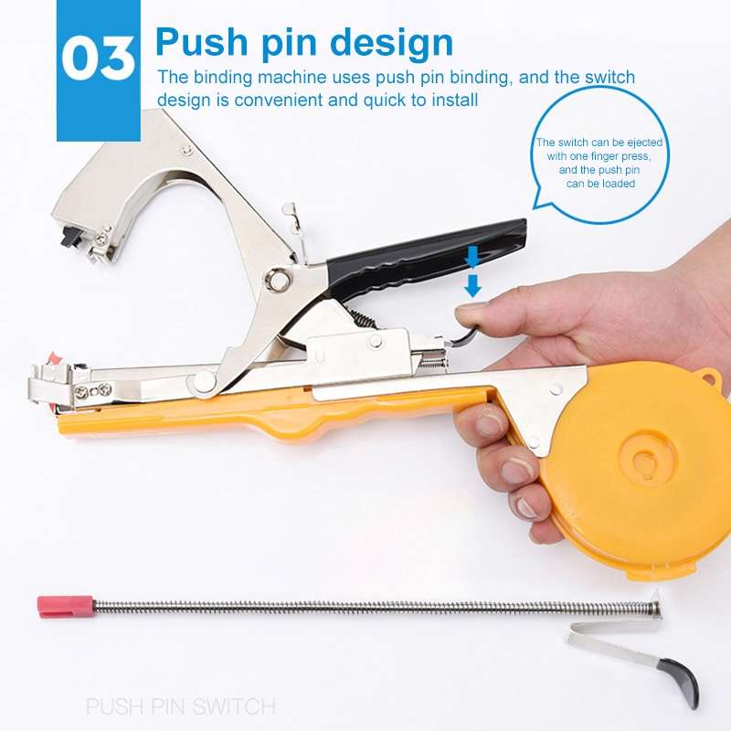 Agriculture Tape Tool Hand Tying Machine Garden Plant Tape Tool Tapener Machine Adhesive Tape Machin