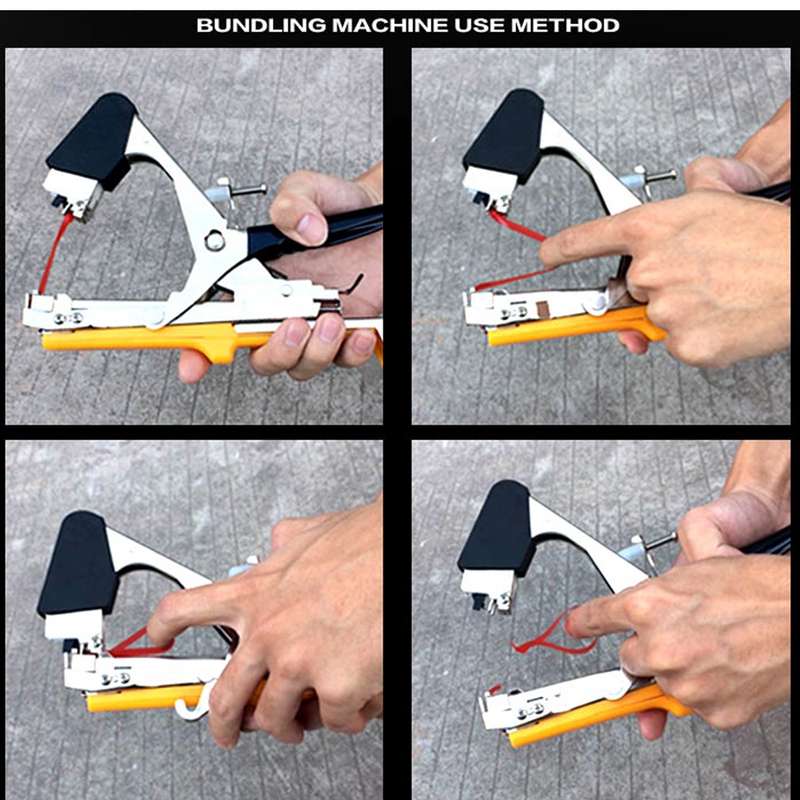 Agriculture Tape Tool Hand Tying Machine Garden Plant Tape Tool Tapener Machine Adhesive Tape Machin