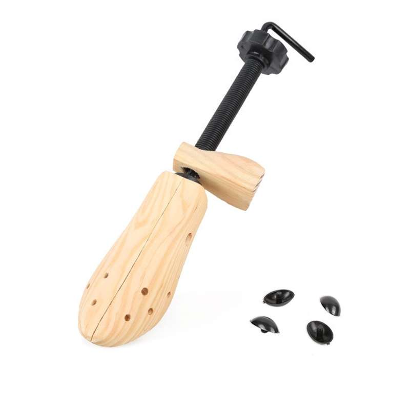 Pine Wood Unisex Fixed Fits Support Stretcher Shaper Shoes Expander , Size: L42-46Yards