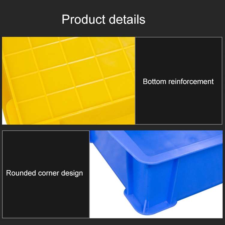 Thick Multi-function Material Box Brand New Flat Plastic Parts Box Tool Box, Size: 15.6cm x 10.1cm x