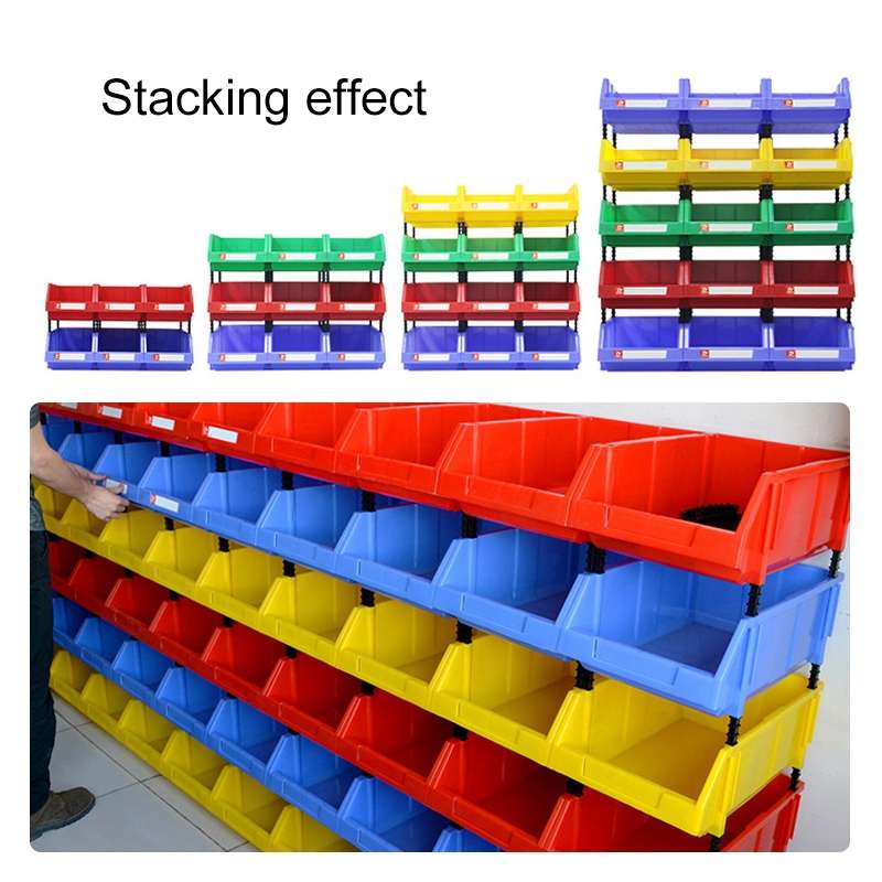 Thickened Oblique Plastic Box Combined Parts Box Material Box, Random Color Delivery, Size: 18cm X 1