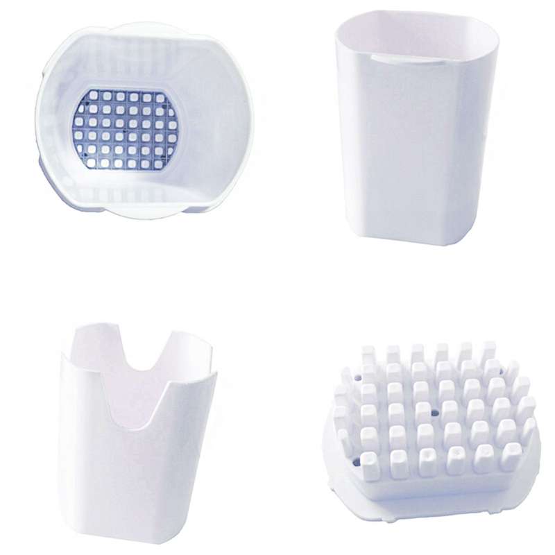 Kitchen Gadget Multi-function Potato Slicer(White)