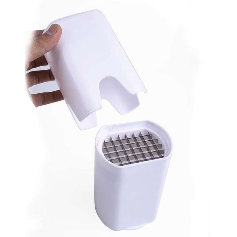 Kitchen Gadget Multi-function Potato Slicer(White)