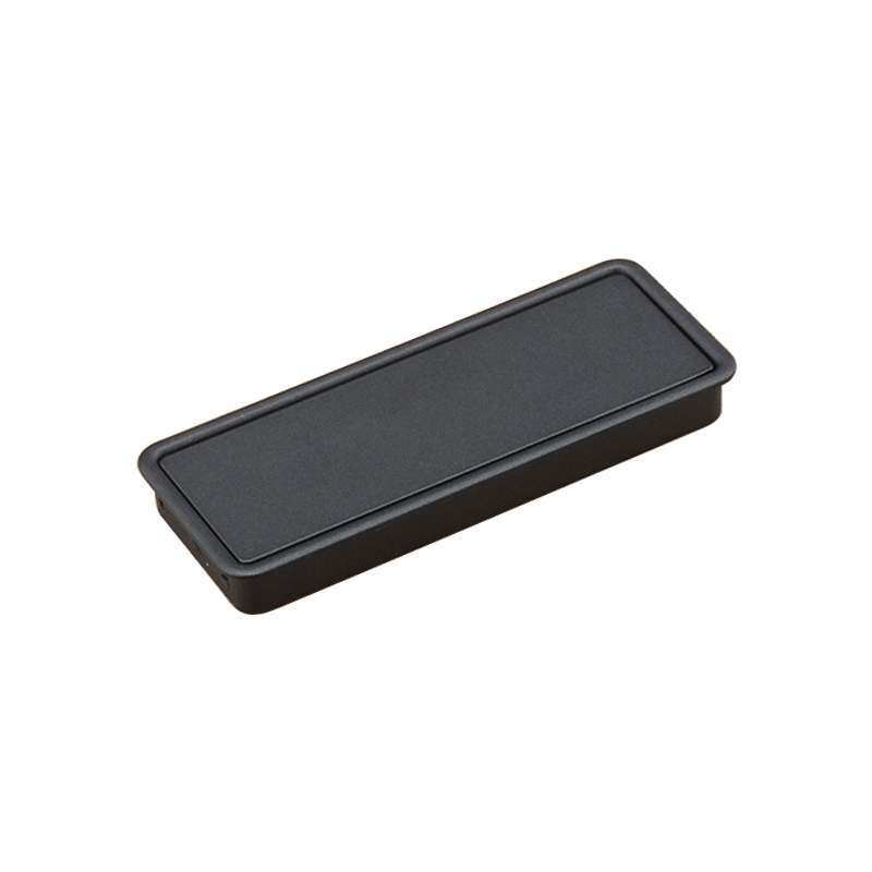Simple Wardrobe Slotted Scrub Handle Concealed Recessed Drawer Invisible Handle, Hole Distance...