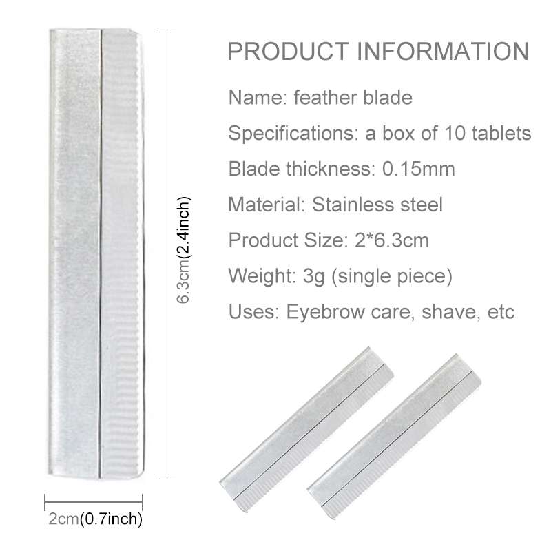 Hairdresser Vintage Razor Stainless Steel Double-sided Blade Holder Haircut Shaved Eyebrow Knife Hol